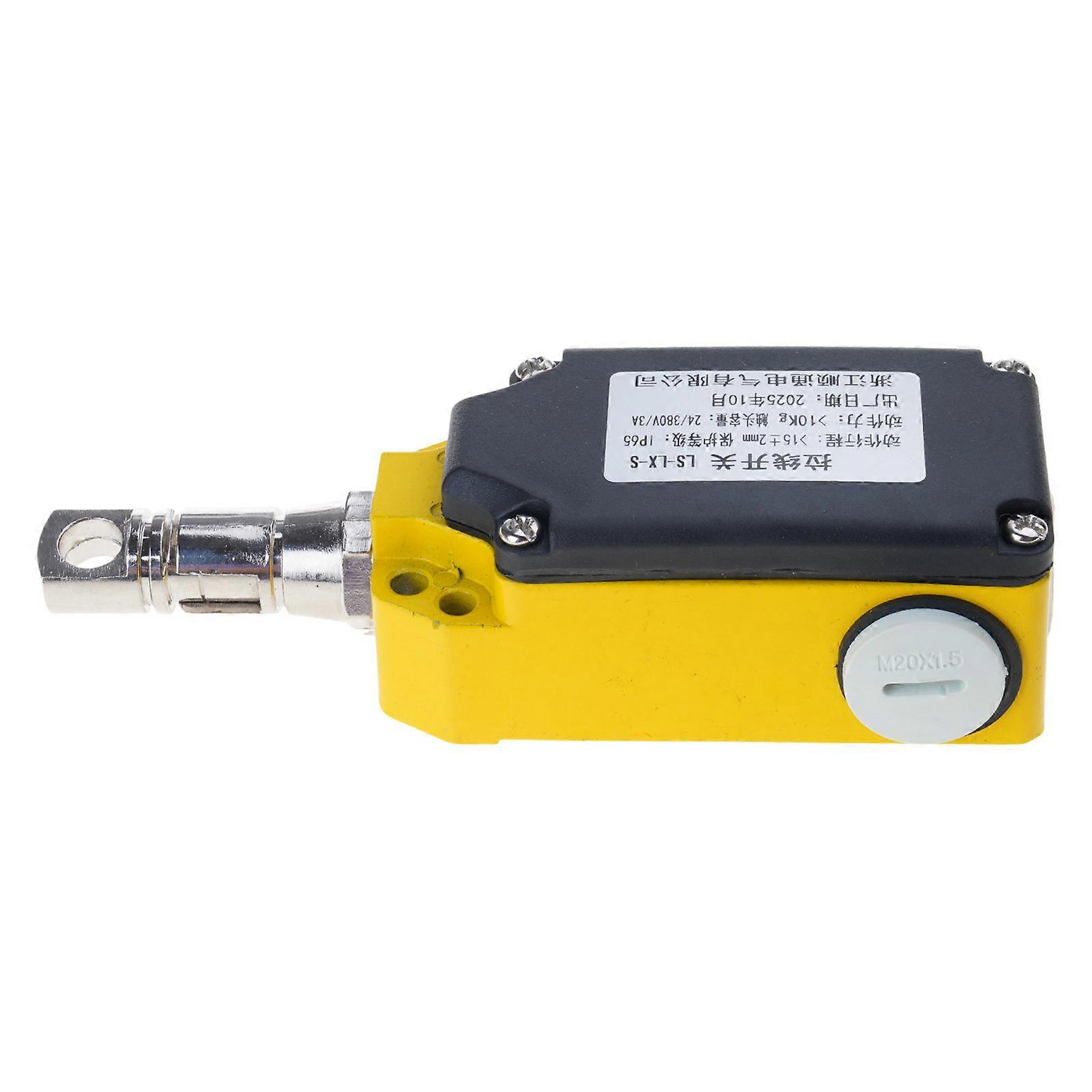 24-380V Emergencies Pull Cord Switches Replacement Unidirectional Manual Single Way Rope Pull Switches Enduring Multicolor