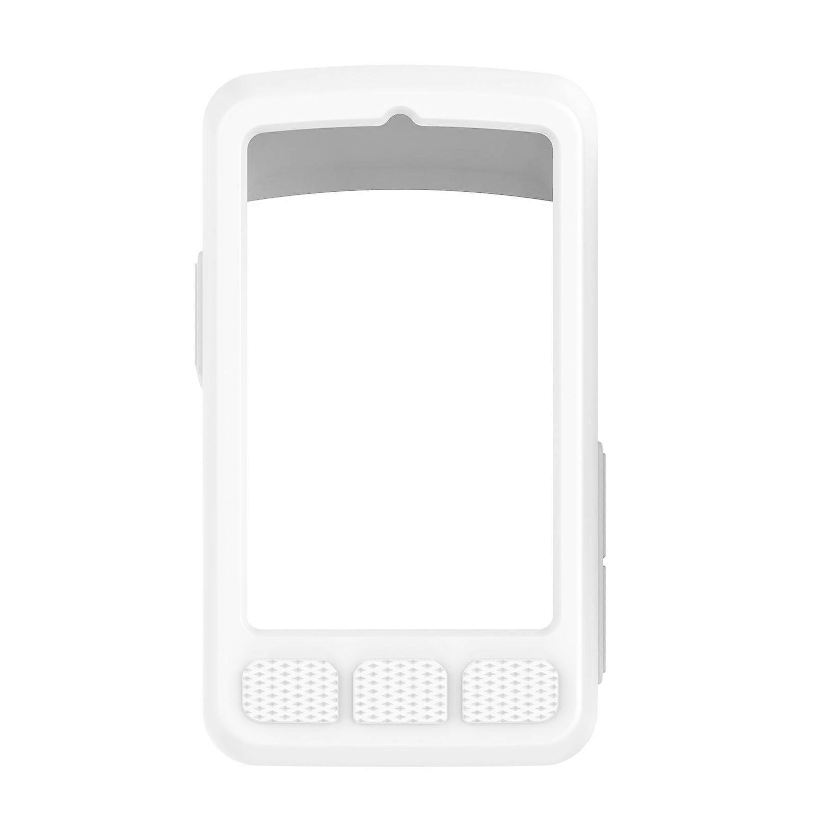 Flexible Silicone Protective Sleeve Display Covers For ELEMNT ROAM Bicycles Computer Scratch Resistant Cyclist Equipment  White