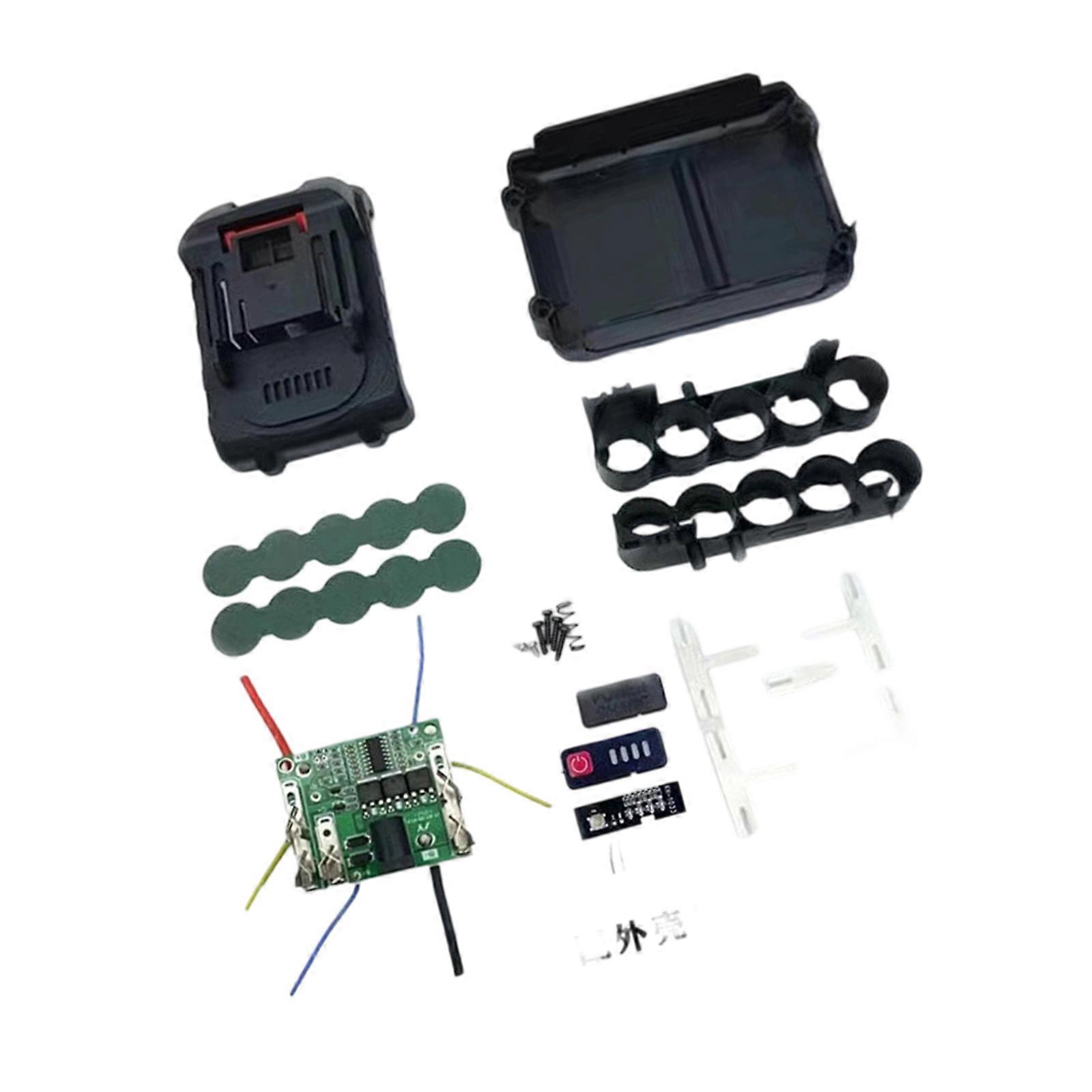 Plastic Battery Housing For Suitable Tool 10/15/20 Cores ABS Case Featuring Advanced Burning Management System Protections Multicolor