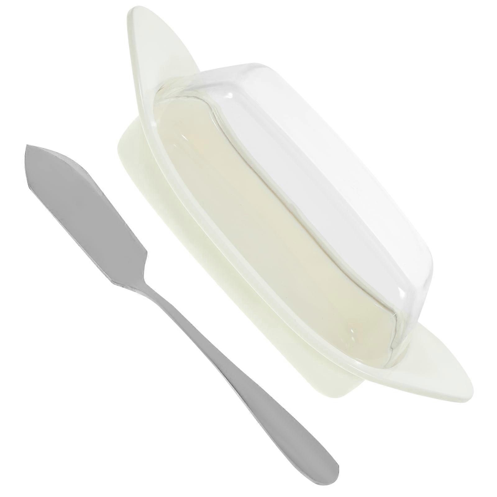 Transparent Butter Dish Refrigerator Butter Storage Box Multi-functional Butter Dish Cheese Box