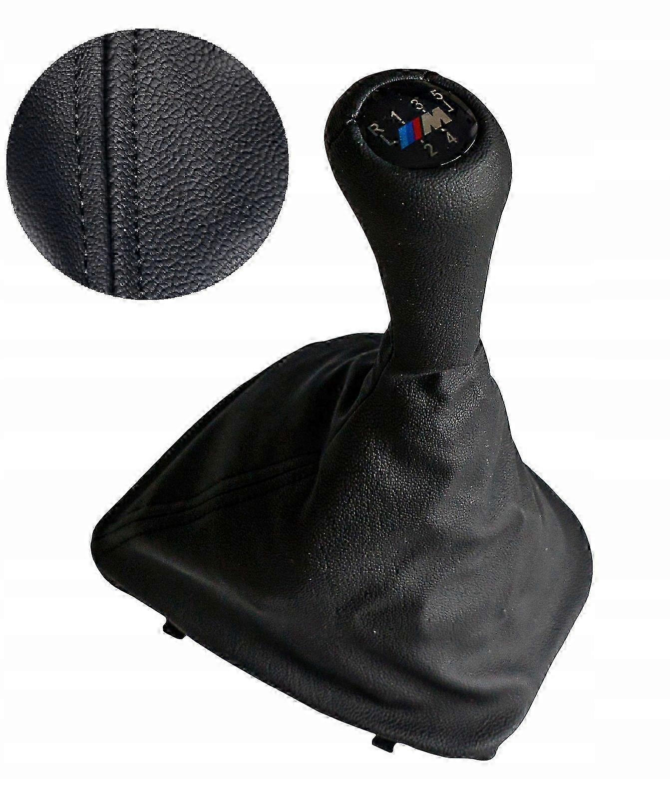 Gear Shift Knob 5b + Bellows With Frame M-power Set For Bmw 3 E46