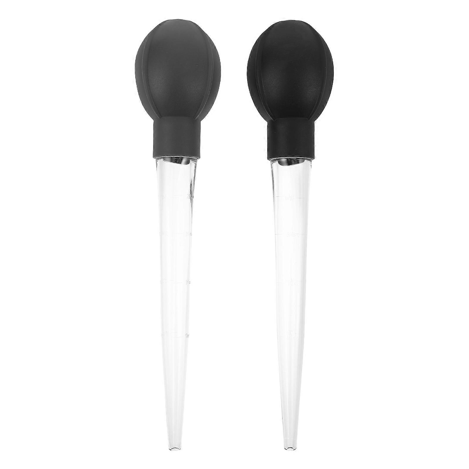 Red Wine Sampling Pump Plastic Pipettes for Wine Barrel Testing 2Pcs