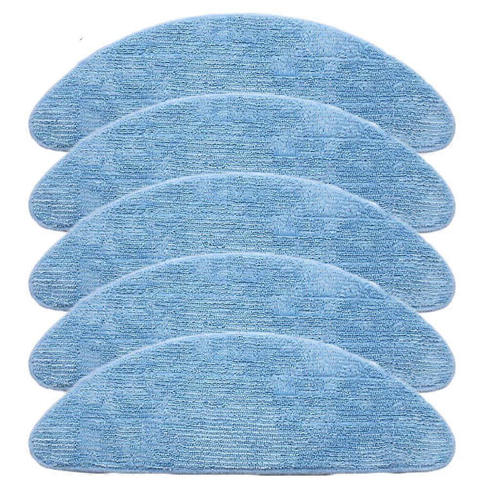5 Pack Replacement Mop Cloth Pads for Robot Vacuum Cleaner Floors