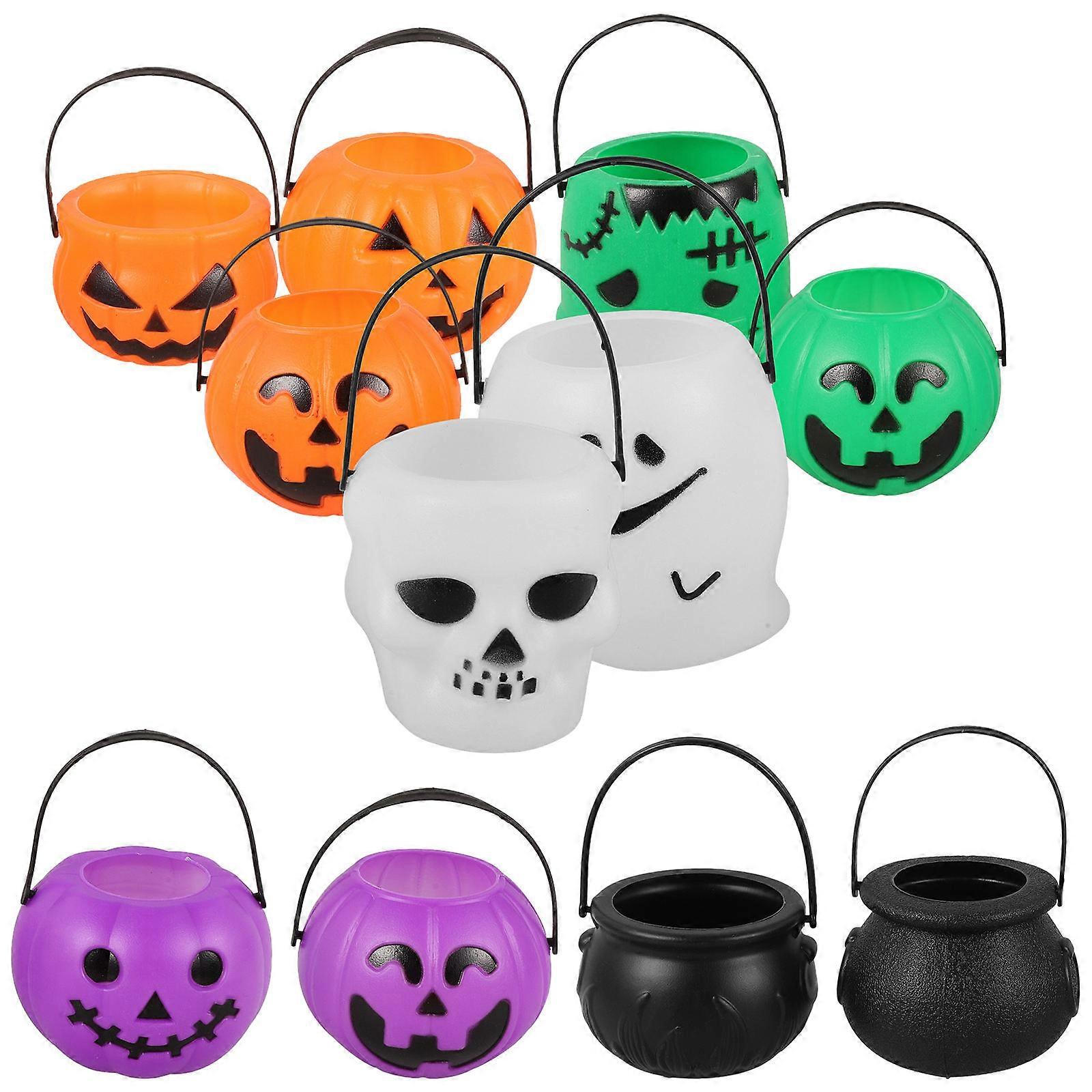 Bucket Halloween Containers Creative Design 11Pcs