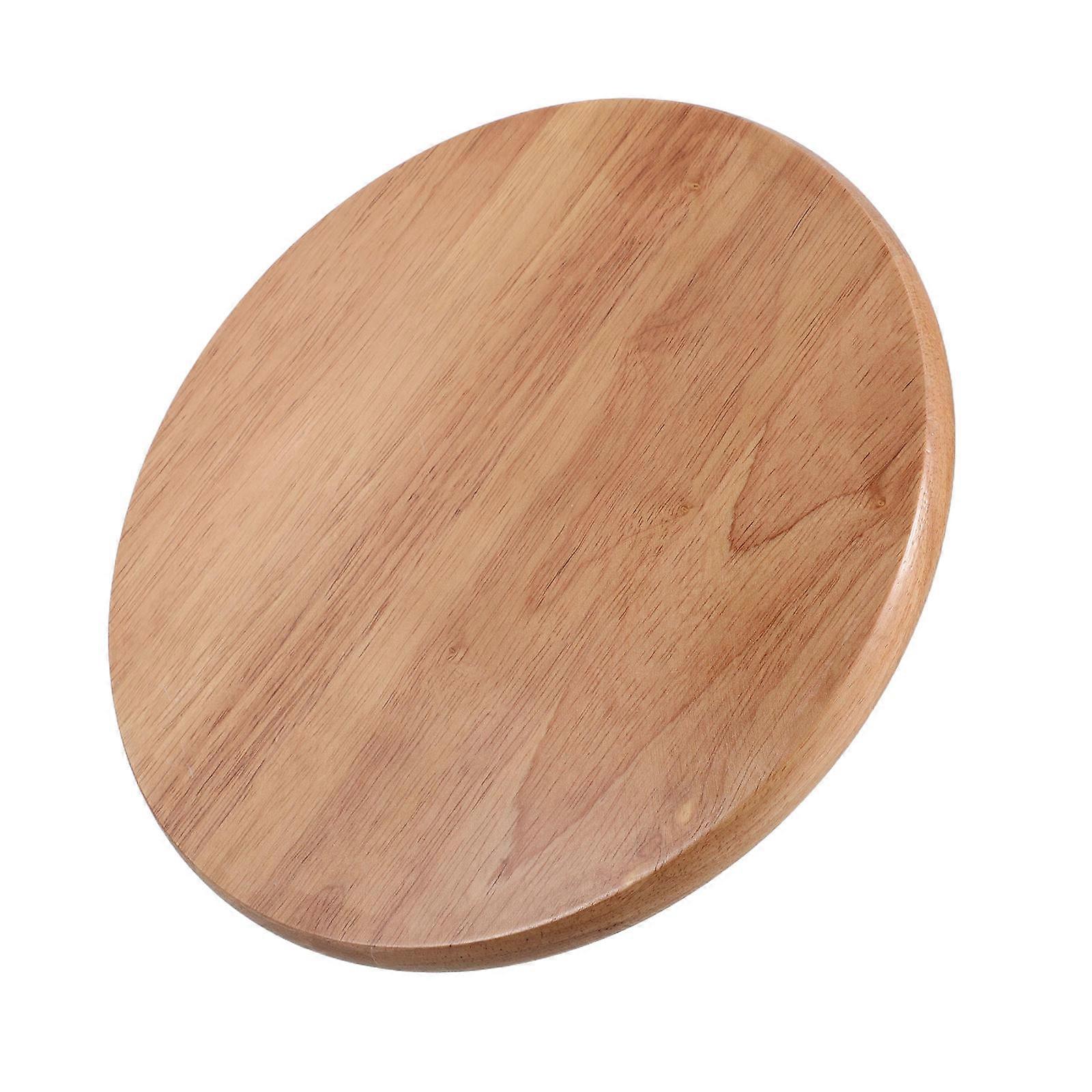 MLINS Bar Stools Step Stool Top Chair Wooden Replacement Seat Round Barstool Accessory for Metal Chairs Folding Wood Stool