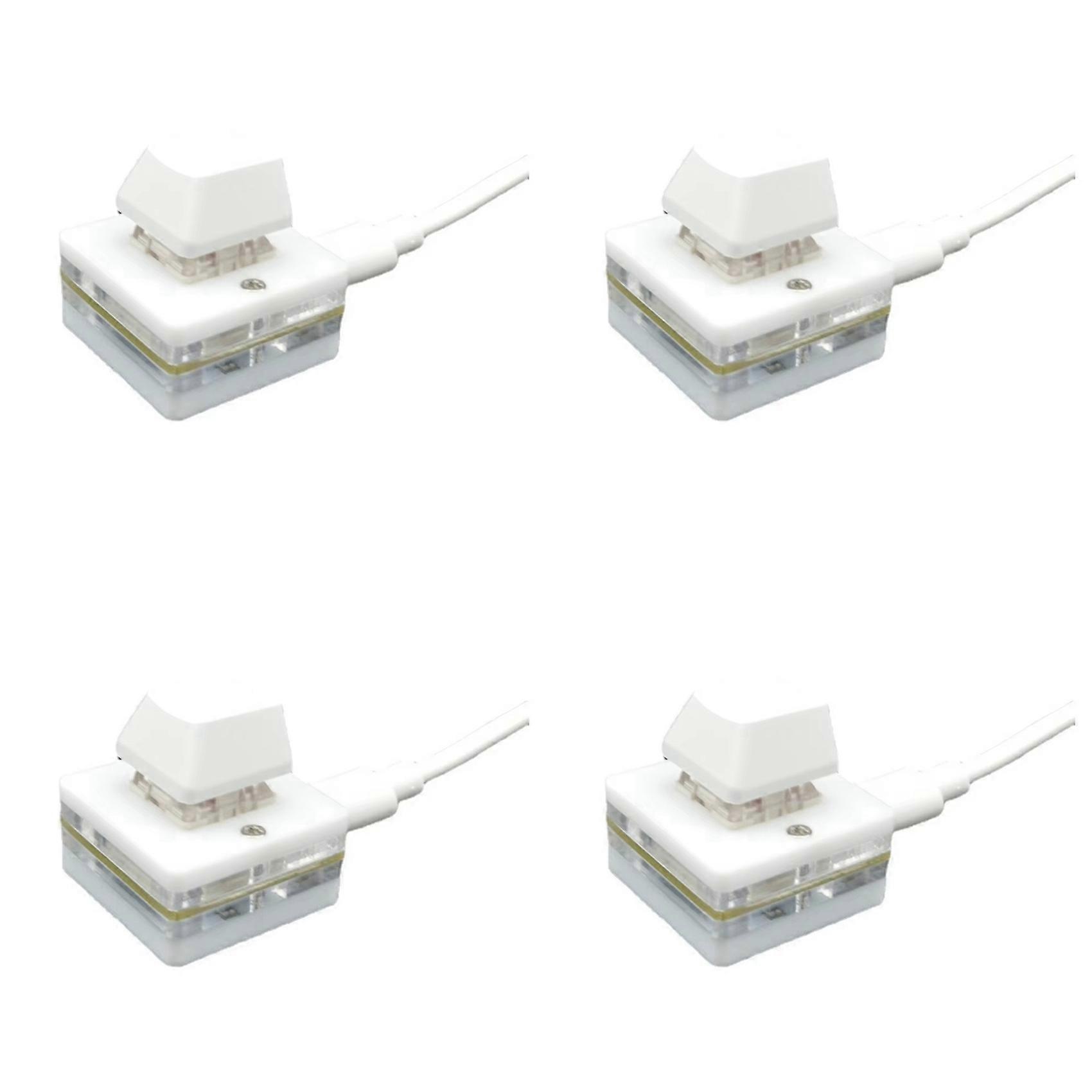 4X 1-Key Shortcut Keyboard USB Custom Programmable Macro Keyboard Hot Key Mouse One Key Button RGB Mini Keypad