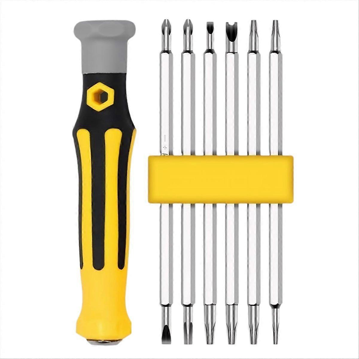 12-in-1 Screwdriver Multibit Screwdriver with Magnetic Bit Holder