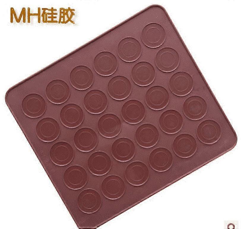 Cookie Making Delaman Macaroon Silicone Baking Mat, Non-Toxic Non-Stick Cooking Mat for Pastry & Cookies, Compatible with Macaroon