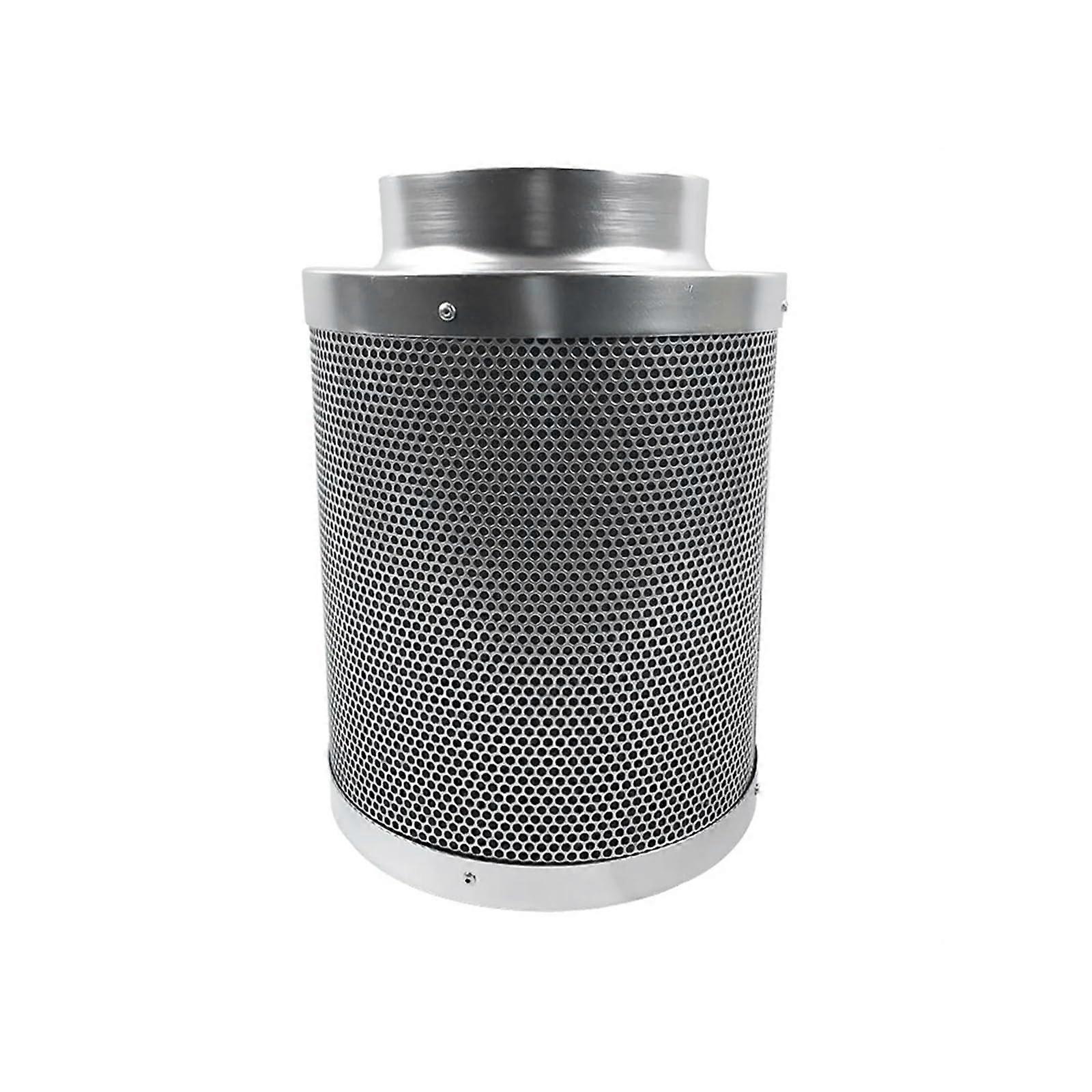 4 Inch Carbon Air Filter for Grow Tent Odor Control with Reversible Flange and PreFilter Included