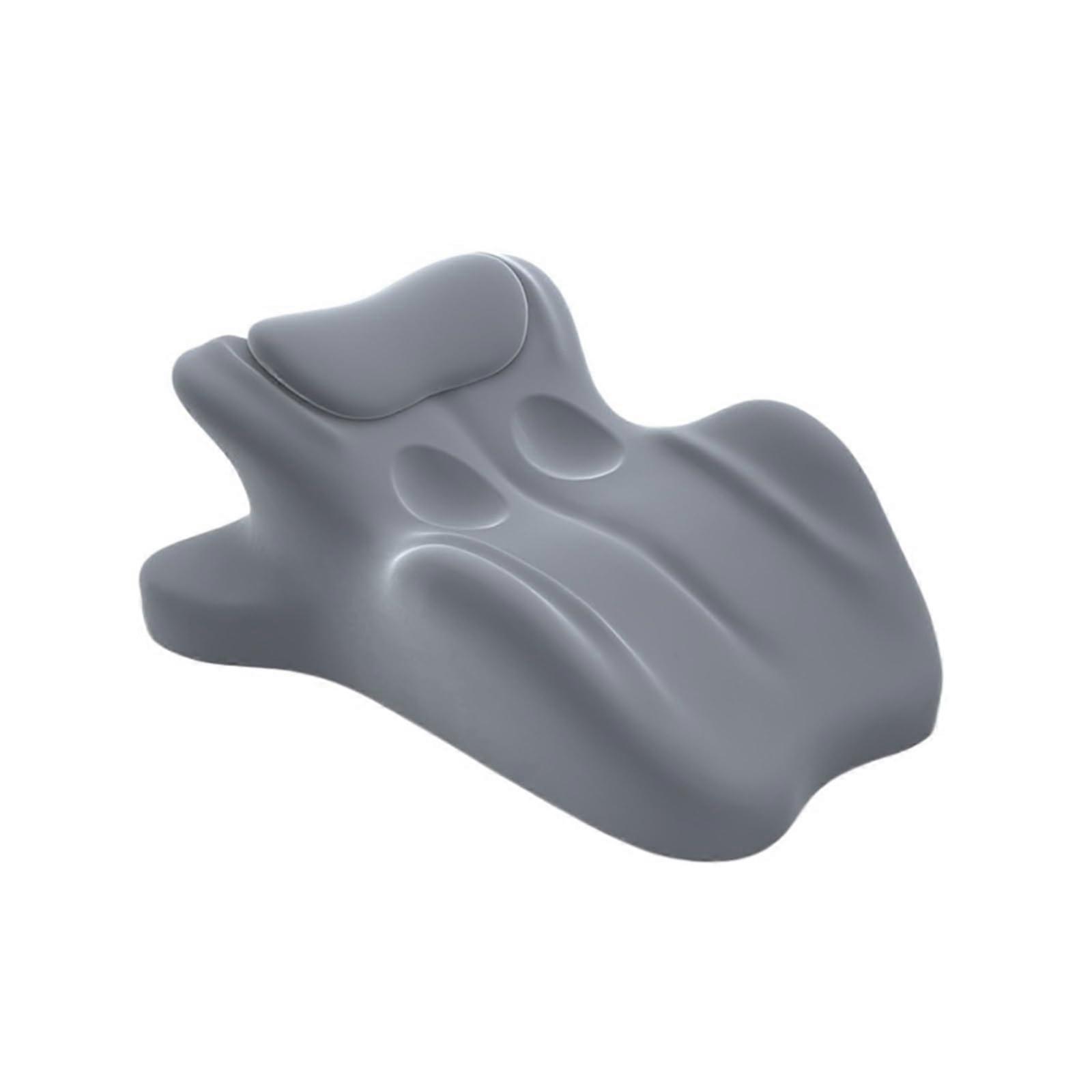 Orthopedic Support Pillow with Adjustable Wedge Design for Stomach Sleepers and Reading in Bed Green