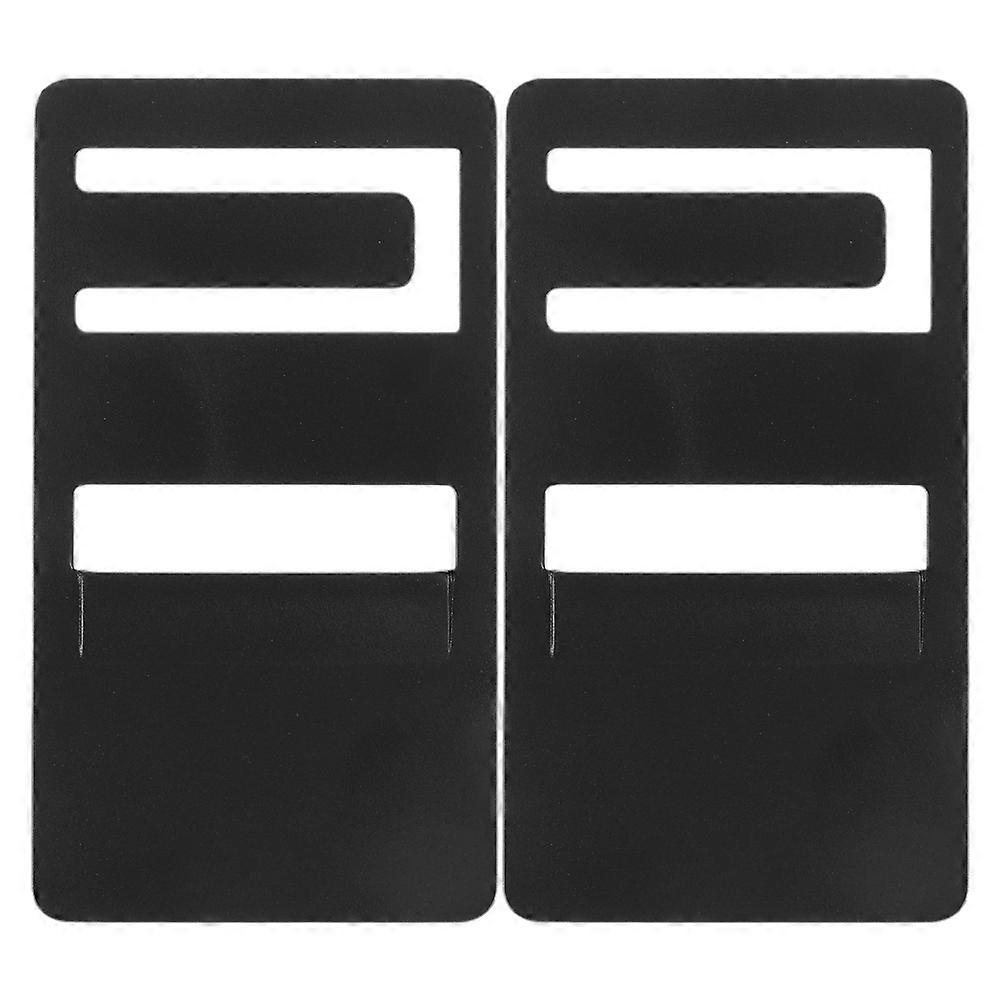 Rv Refrigerator Door Prop Clips for Icebox Lock Replacement 2Pcs Durable ABS