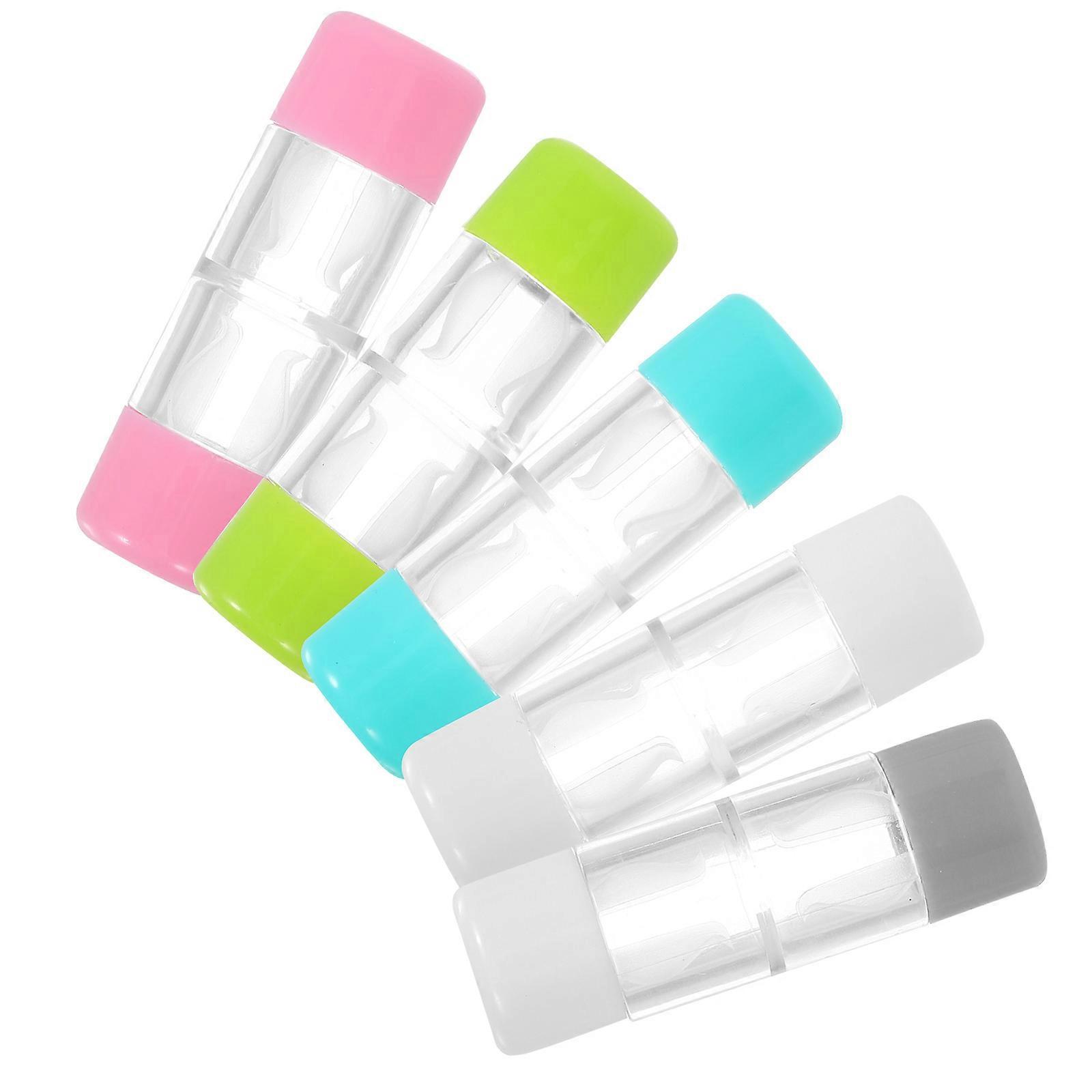 Rgp Case Plastic Dual-Head Storage Box for 5Pcs Daily Use