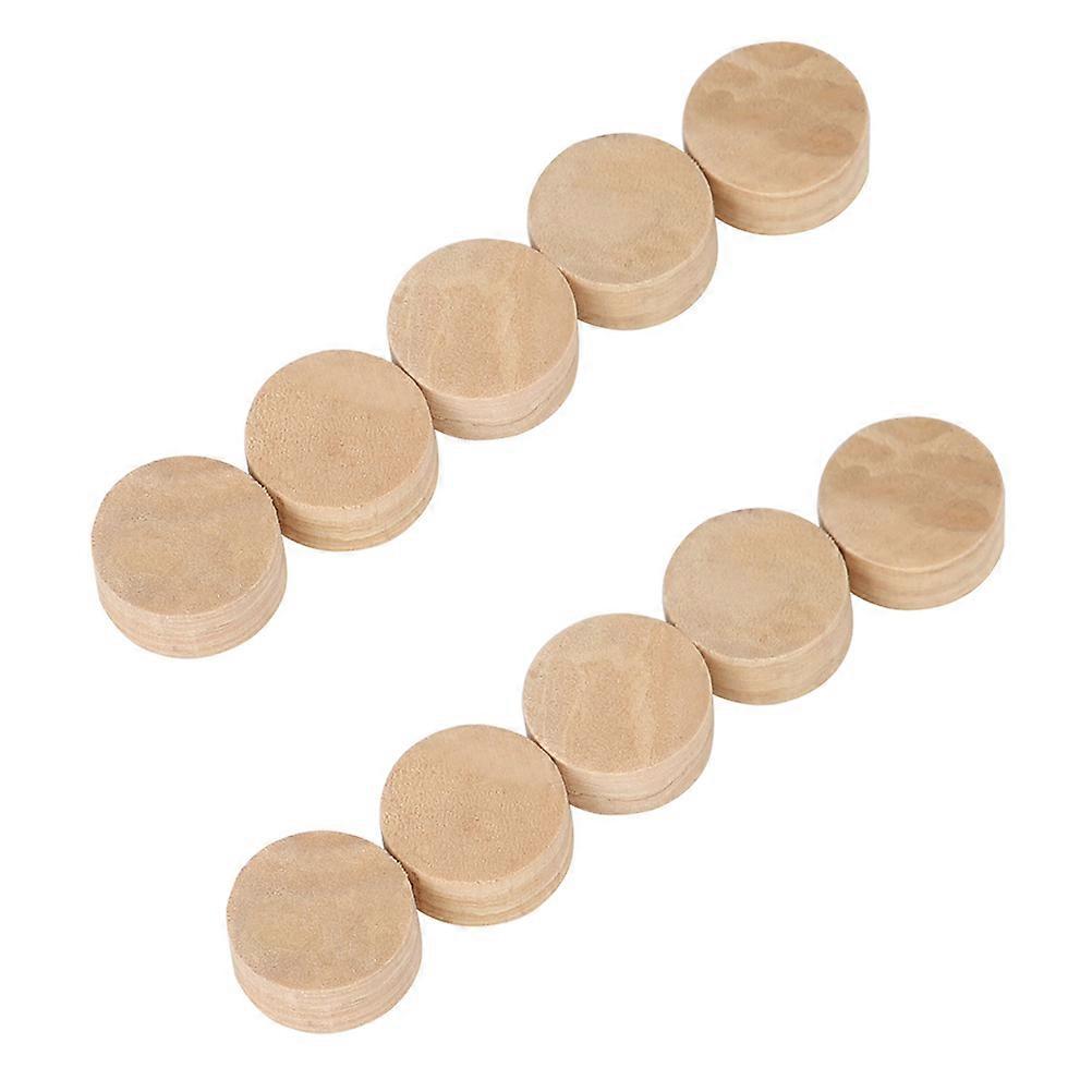 10Pcs Durable Khaki Synthetic Trombone Cork Pads for Easy Assembly and Use