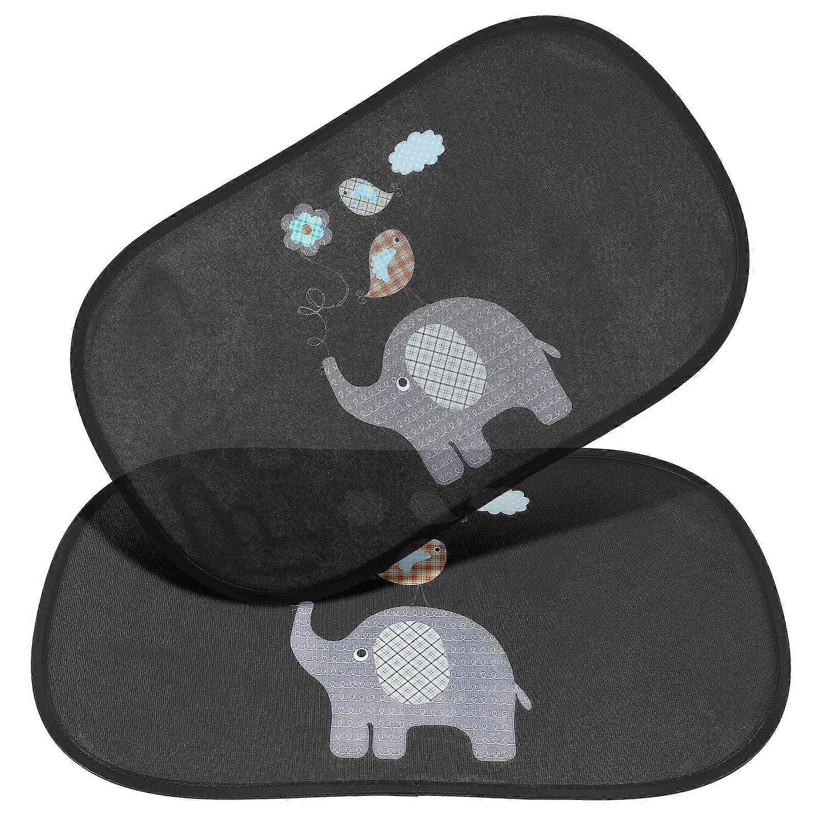 Car Window Shade Side Window Shields PVC for Car Use Cling 2Pcs Set