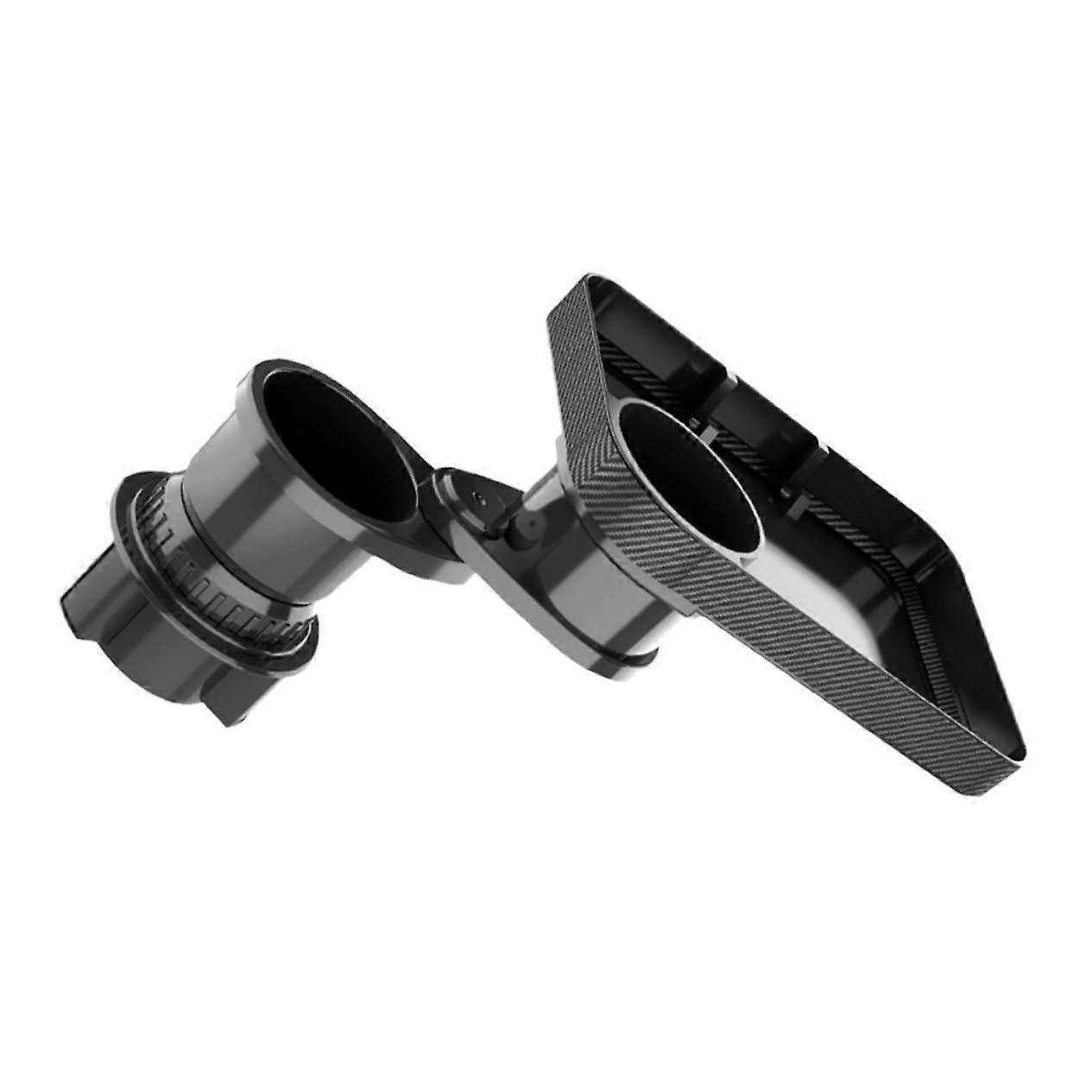 Car Cup Holder Expander with Adjustable Fit and SpaceSaving Tray for Large Bottles