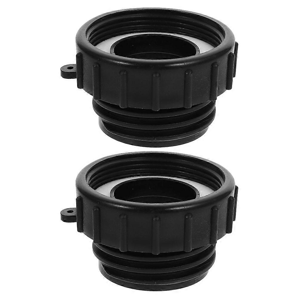 Ibc Tote Hose Connector for Garden Use 2Pcs Durable Plastic Adapter