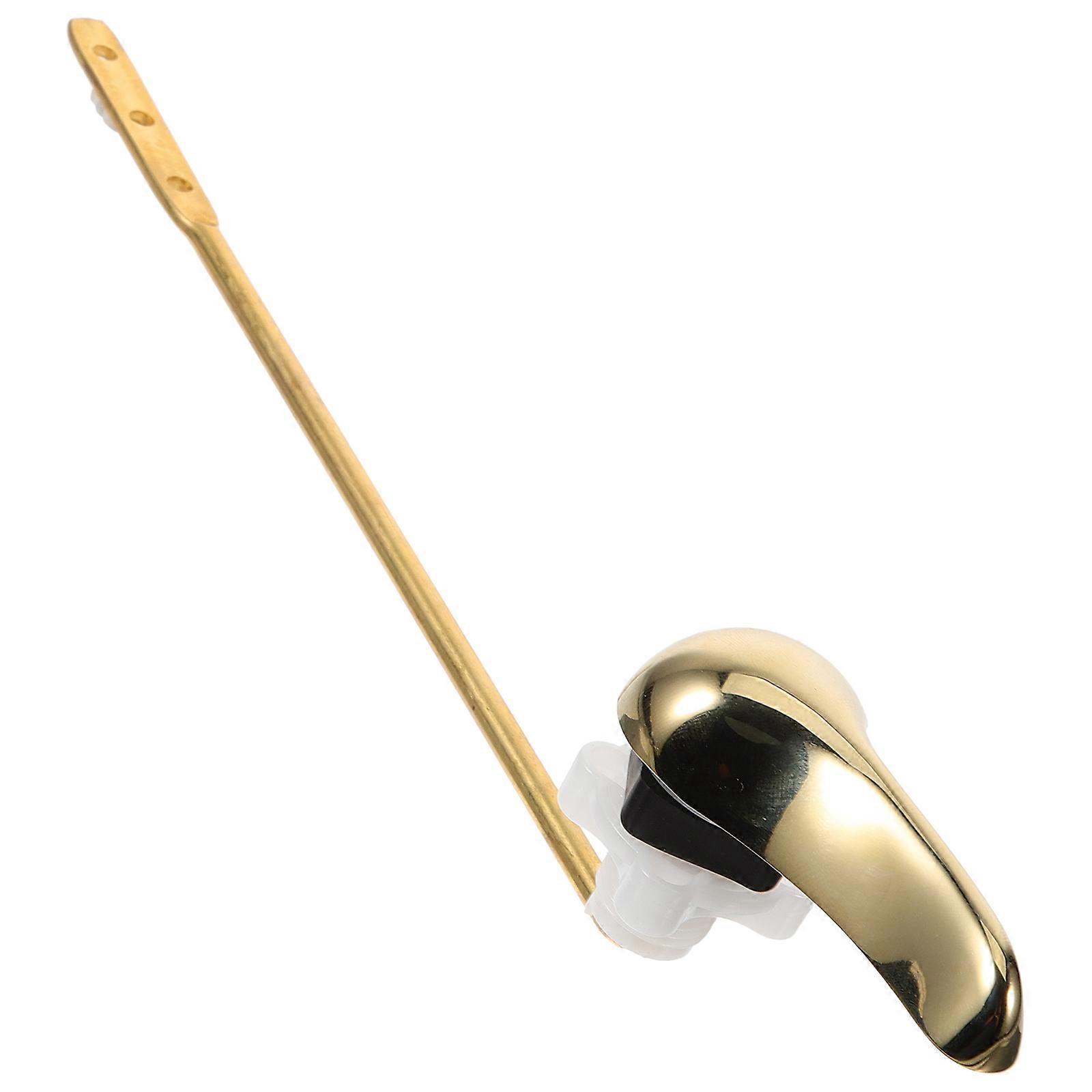 Golden Toilet Flush Handle Toilet Tank Lever Replacement 5Pcs Set