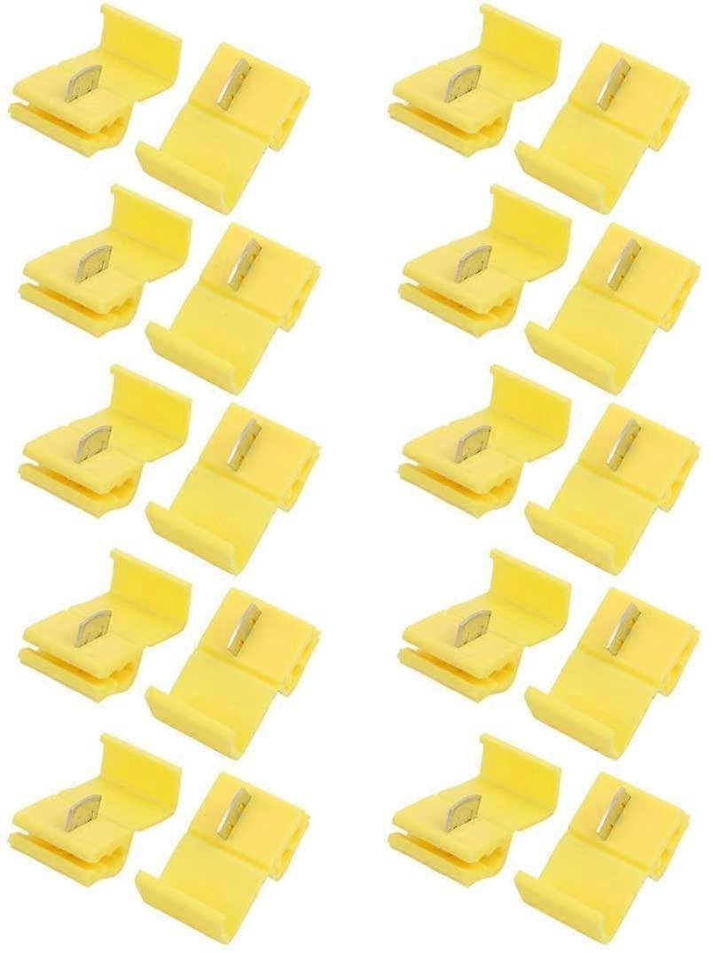 20Pcs Splice Spade Terminal Assortment Kit For Electrical Wire Connectors, Various Sizes