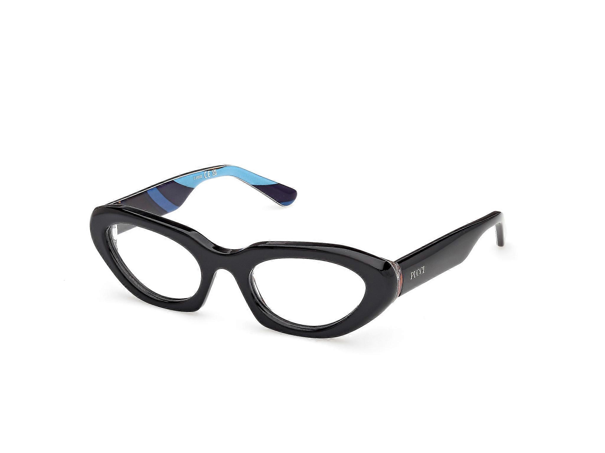 Eyewear Frames Pucci EP5271 005 black/texture 52/21/140 WOMAN