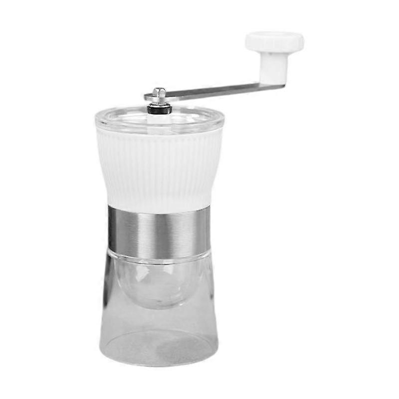 Ergonomic Hand Coffee Mill With Removable 160ml Glass Container Ceramic Kitchen Tool For Grains