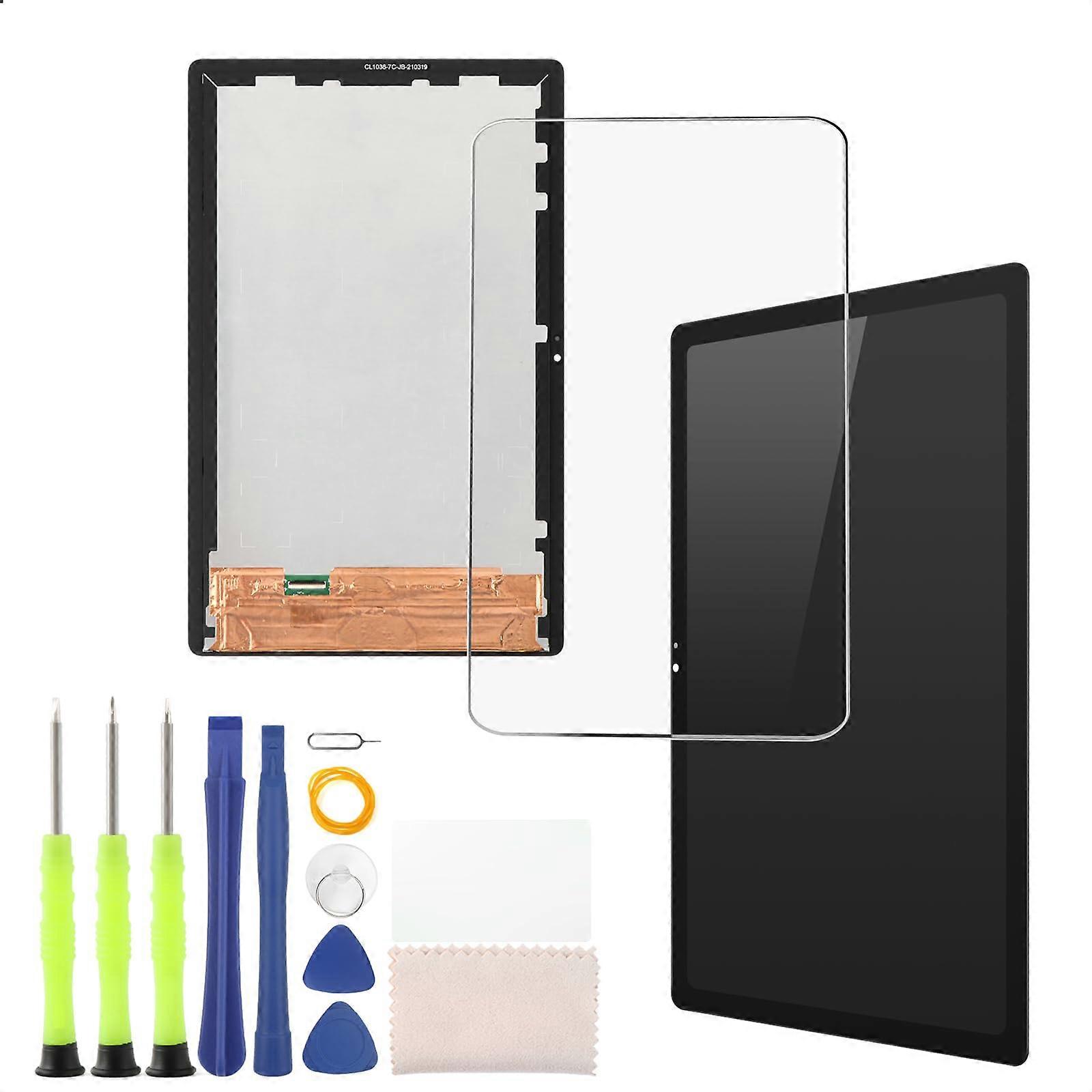 10.36 Inch LCD Touch Screen Replacement Digitizer Assembly with Tools Black for TMobile Revvl Tab 5G