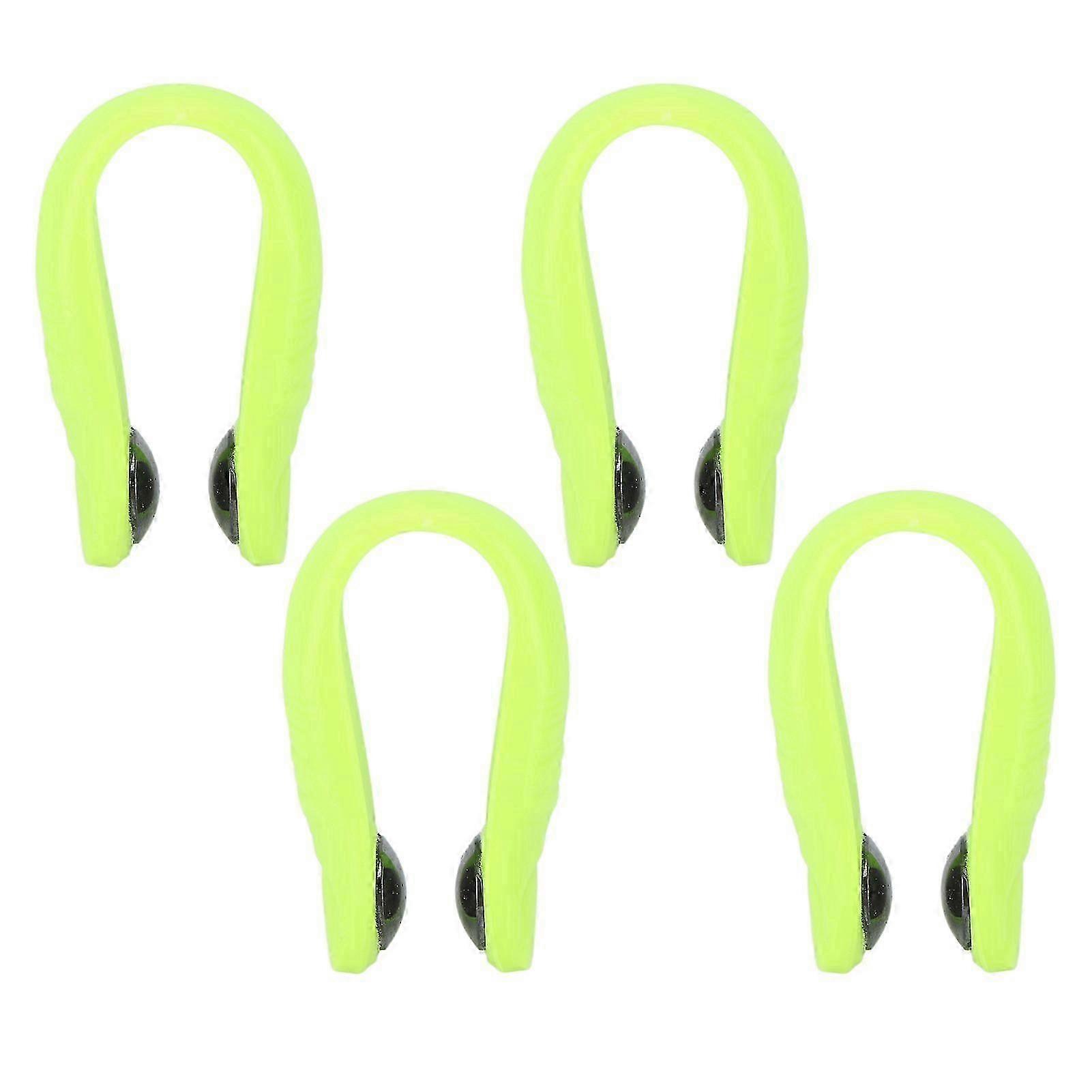 Green Handheld Mirror with Plastic Handle-JJ