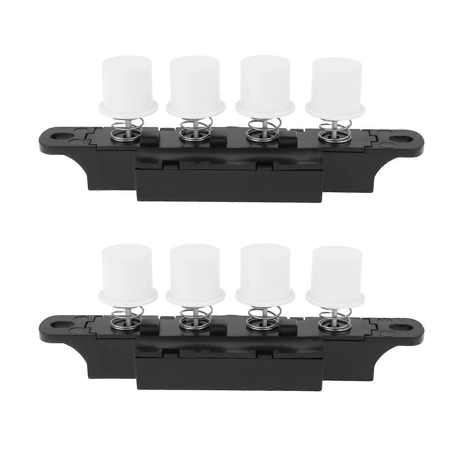 2Pcs 4 Button Fan Switch Replacement 250V 4A for Electric Table and Stand Fans