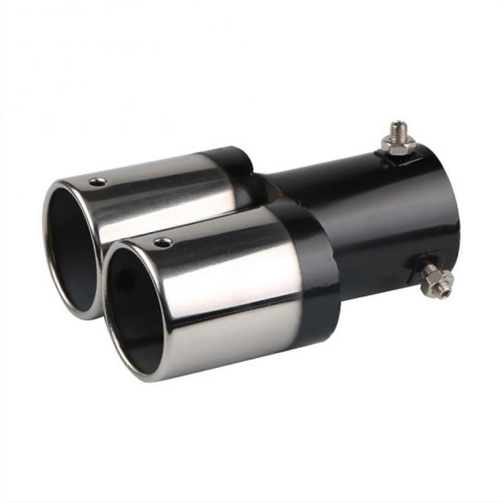 Universal RustProof Stainless Steel Car Exhaust Tip Muffler Tailpipe Size 7
