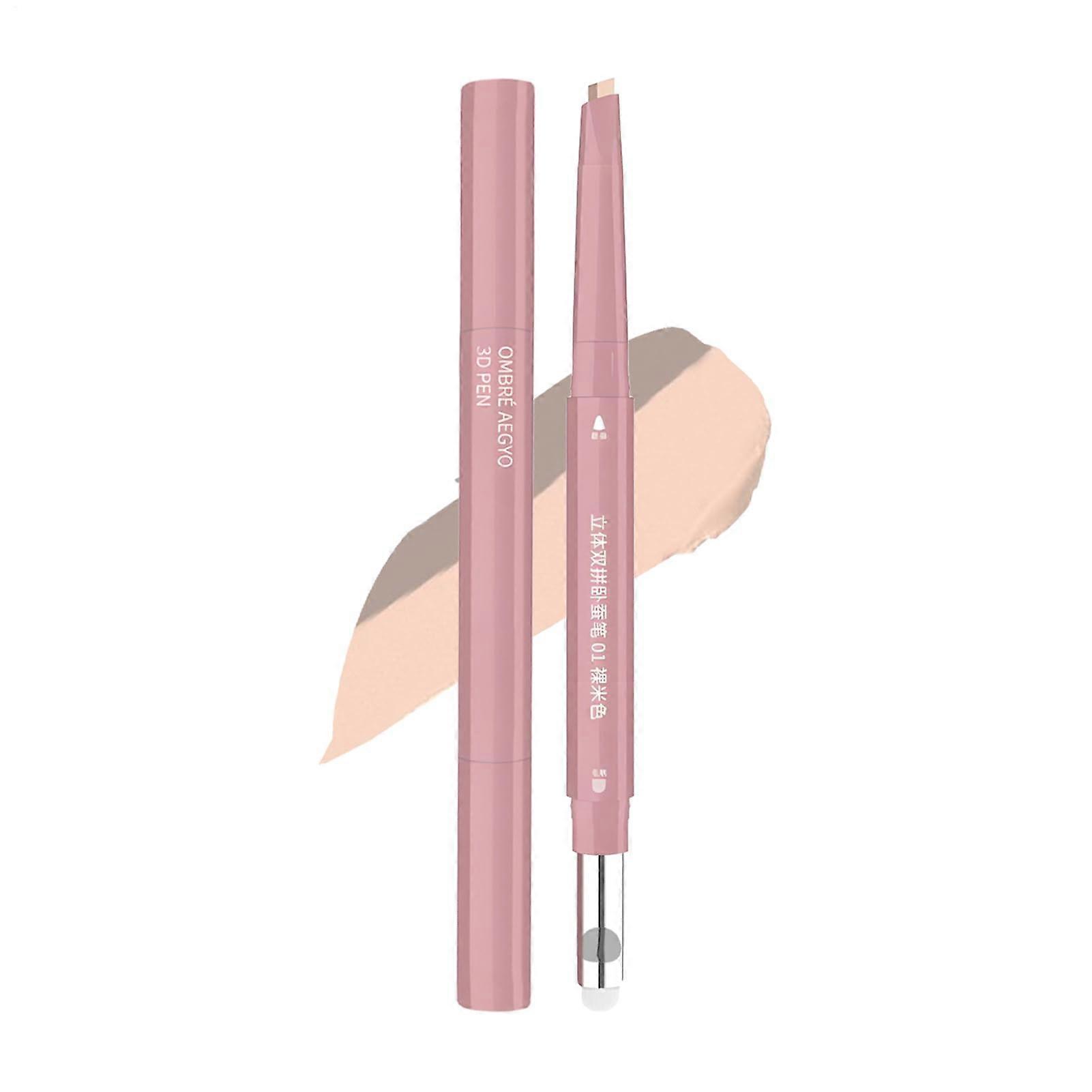Under Eye Highlighter and Concealer Stick, DoubleEnded 2.5g Travel Size with Precision Tip