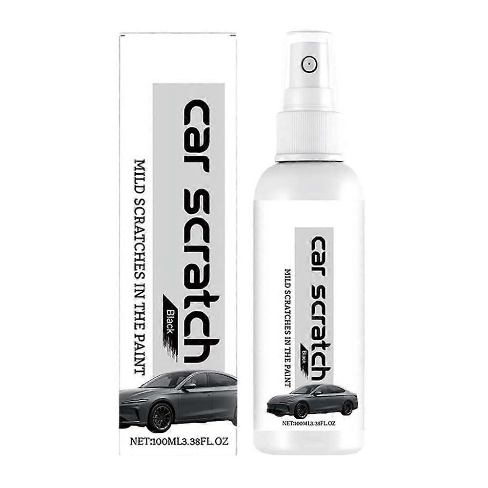 Car Scratch Remover Spray Black, Car Paint  for Vehicles, Easy Application and Protective Coating