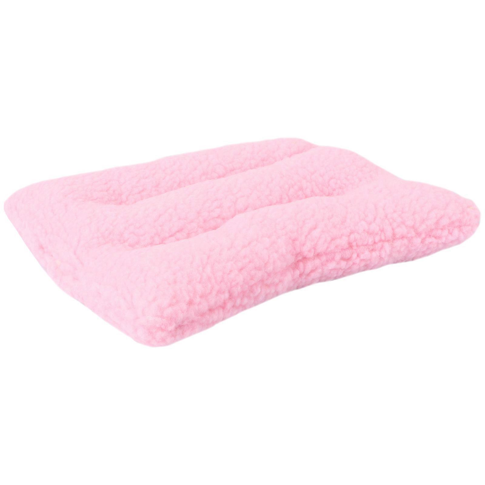 Pet Bed Hamster Bed for Comfortable Sleeping Pink Seat Pad