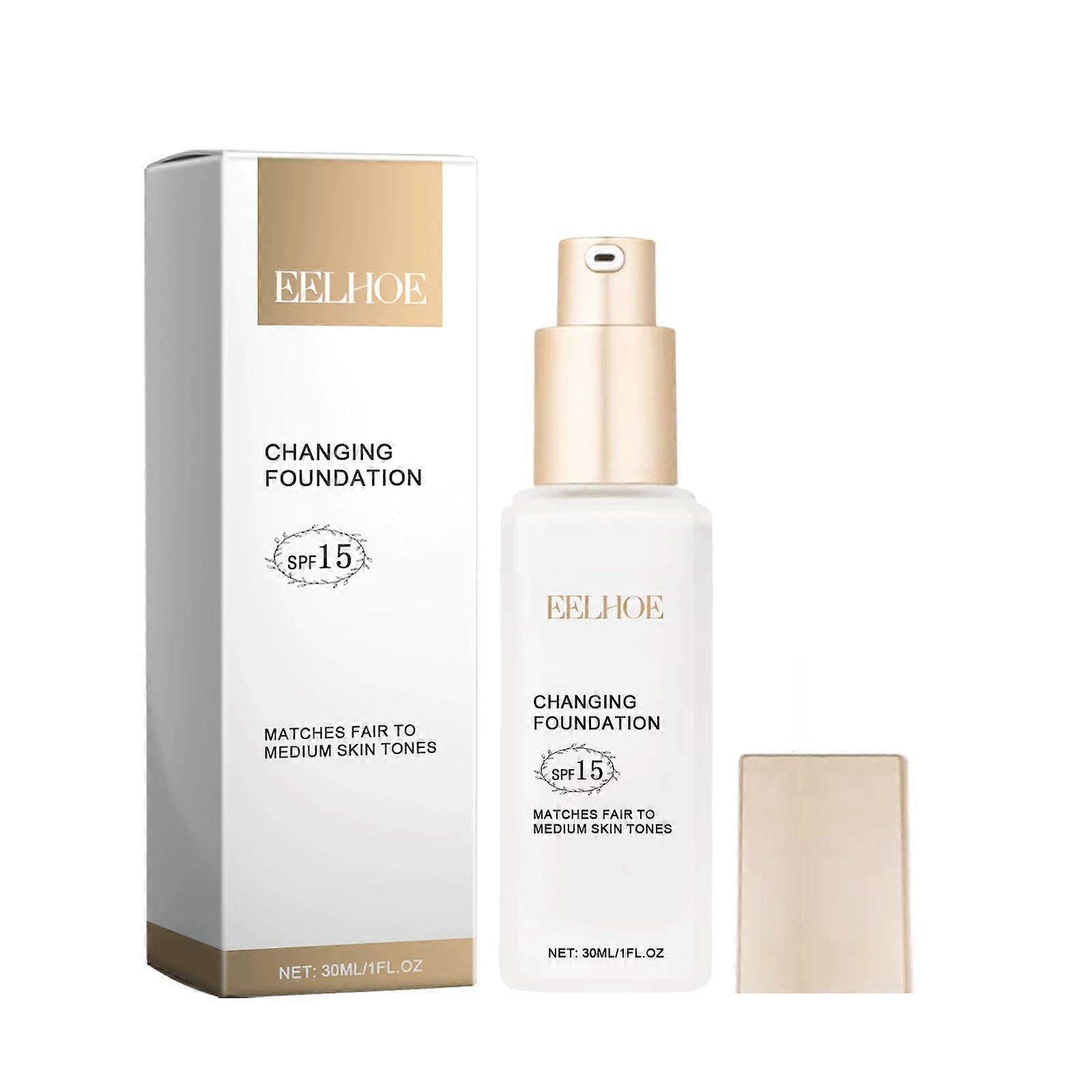 Hydrating Foundation with SPF 15, Lightweight Buildable Coverage for Even Skin Tone, 1 Fl Oz