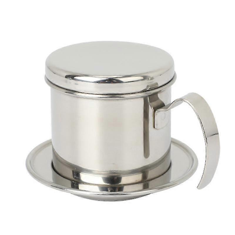 Portable Stainless Steel Coffee Dripper Reusable Filter Drip Pot Cup Cookware
