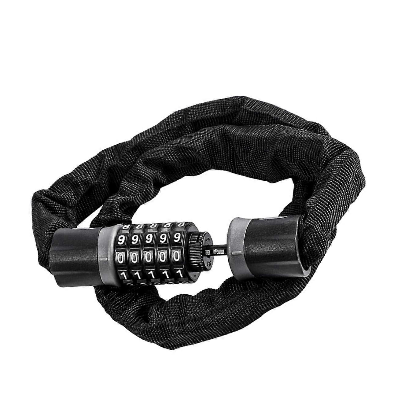 Heavy Duty 5Digit Combination Bike Lock for Bicycle Scooter Motorcycle, Rustproof and Durable