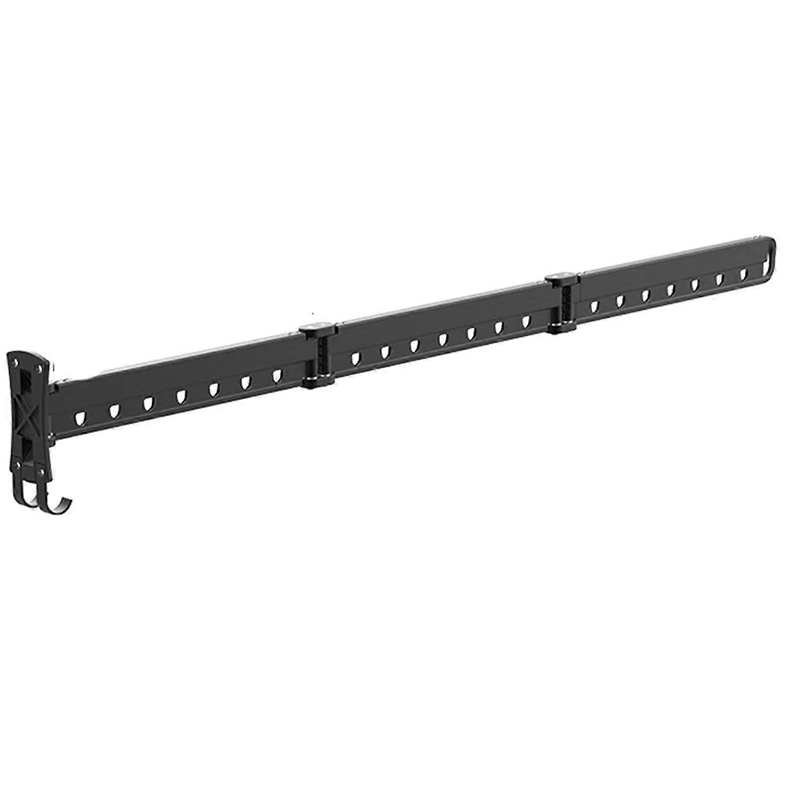 Wall Mounted Clothes Drying Rack Foldable SpaceSaving Retractable Laundry Hanger for Balcony