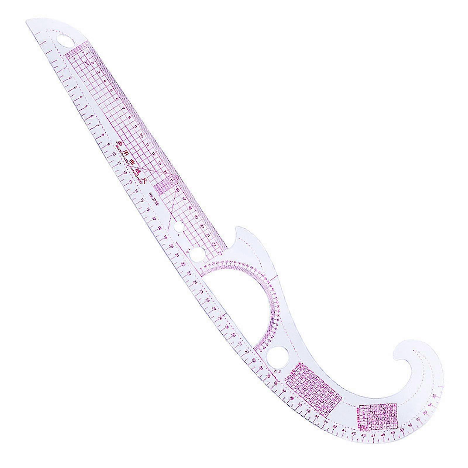 French Curve Ruler for Dressmaking Precision Cutting Multifunctional Tailor Measuring Template Tool