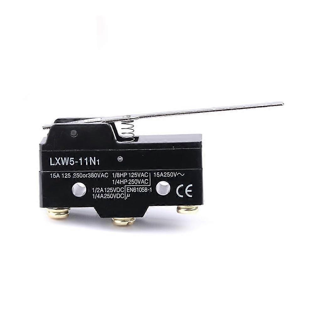 LXW511N1 SPDT Limit Switch 3A Long Lever Arm Precise Snap Action for Industrial Control