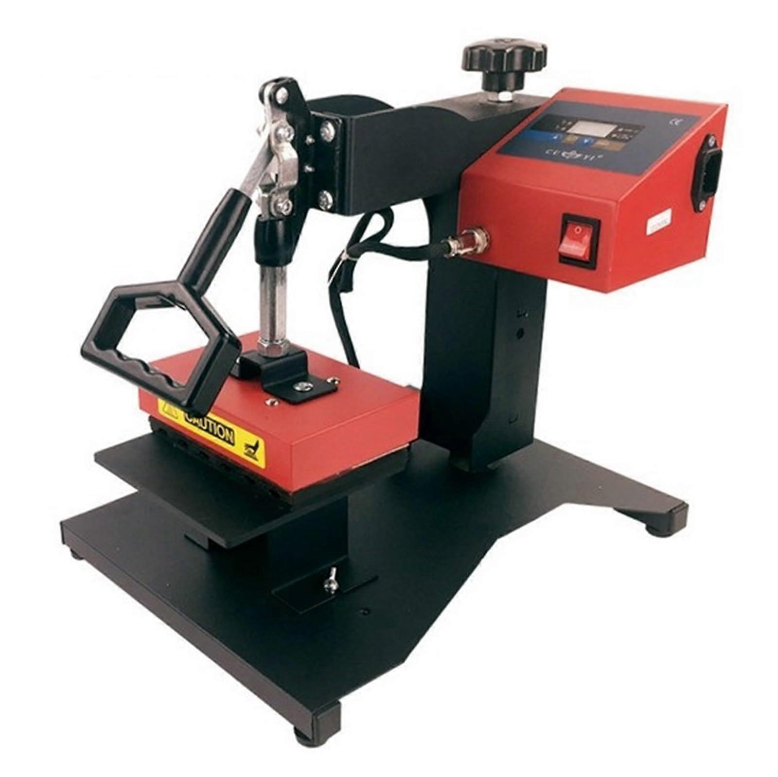 Pen Heat Press Machine for 6 Pens with Digital Controller and Nonstick Surface for Custom Printing