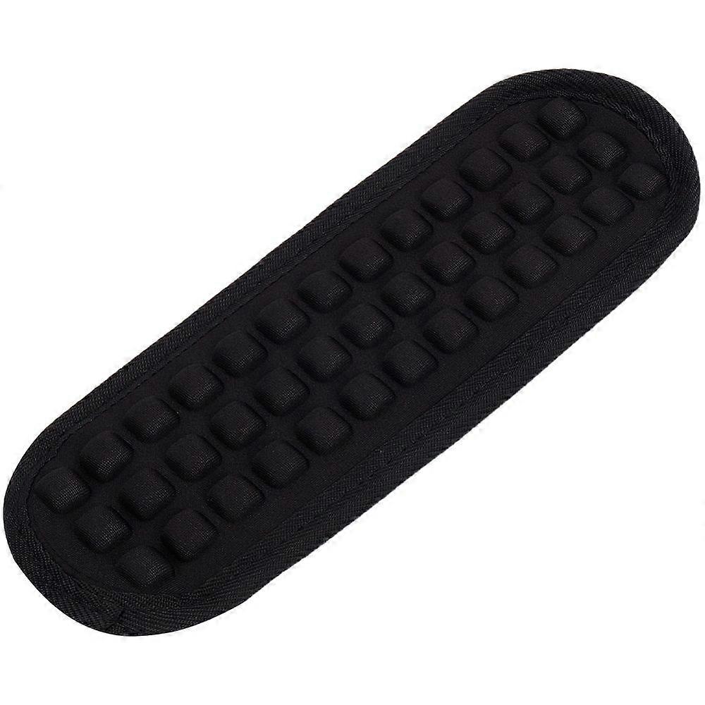 Detachable Cotton Backpack Shoulder Strap Pad Black 242x82.5x17mm