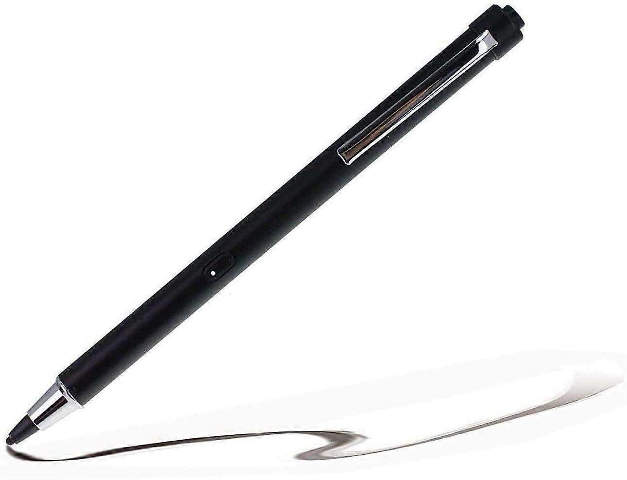 Black Rechargeable Fine Point Stylus Pen for Touchscreen Devices Compatible with BLU G9 Pro
