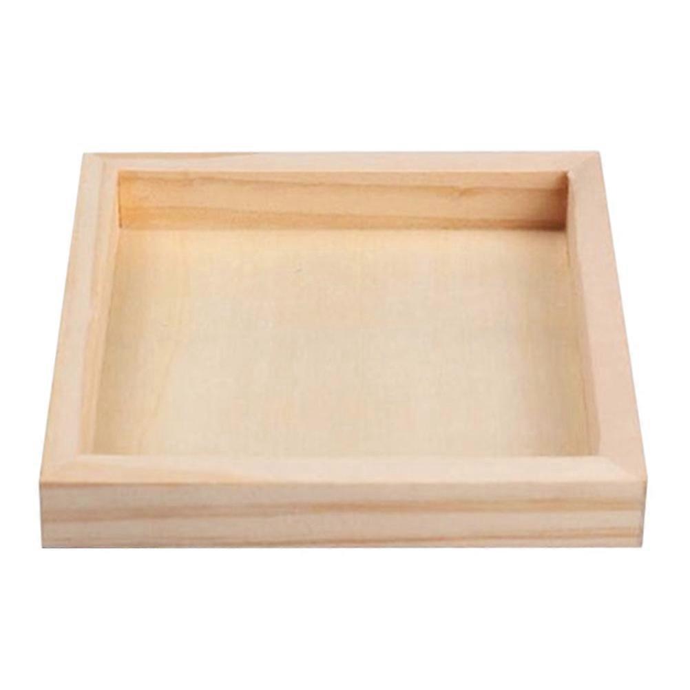 Puzzle Sorter Tray Wood Puzzle Accessory Tray for Storage