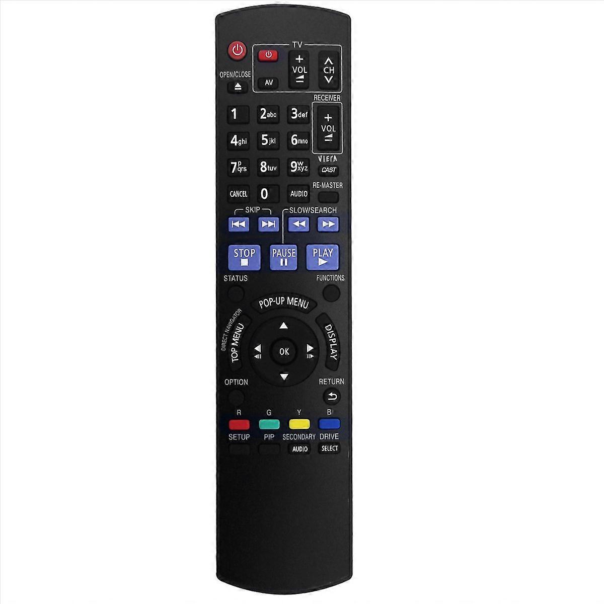 N2QAYB000380 Remote for BLU RAY Disc Player DMP-BD60