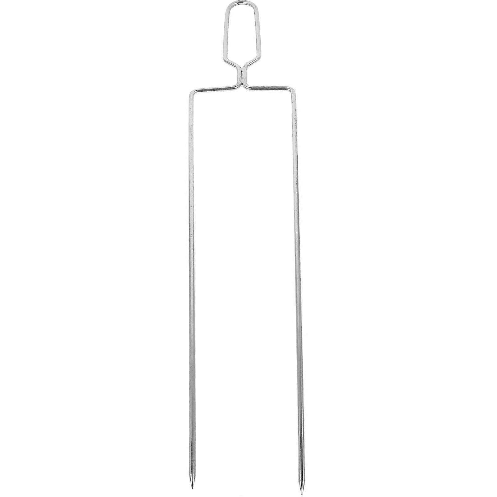 Stainless Steel Meat Fork Bbq Roasting Fork for Grilling Outdoor Use