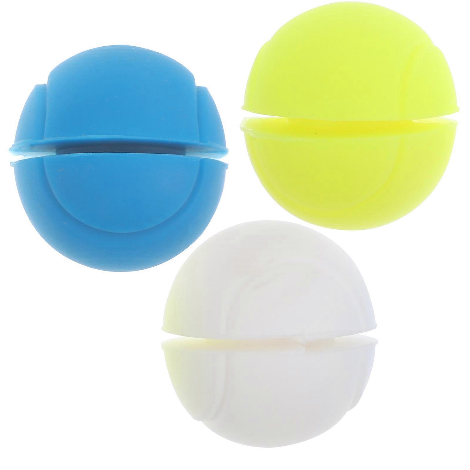 Tennis Racket Dampener for Racket 3Pcs Plastic Vibration Absorbers Assorted