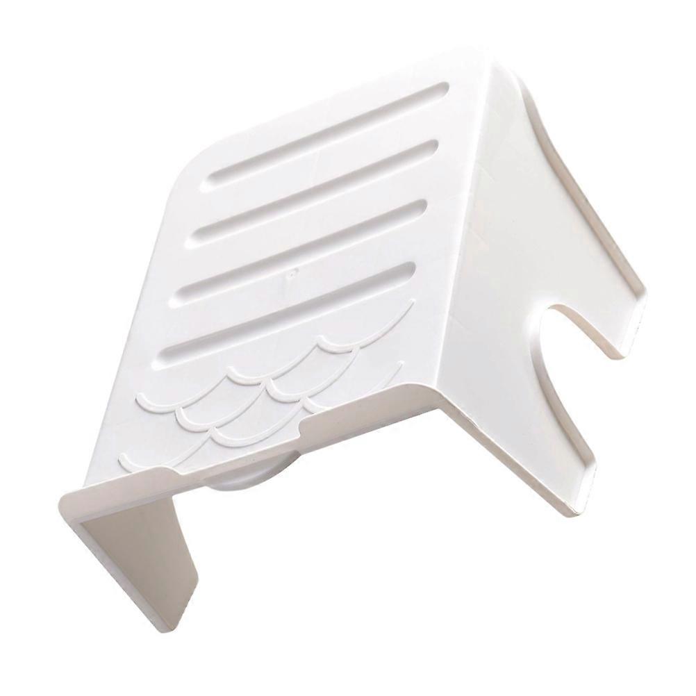 Shelf Shoe Creative Plastic Shoe Rack for Supporting Use White