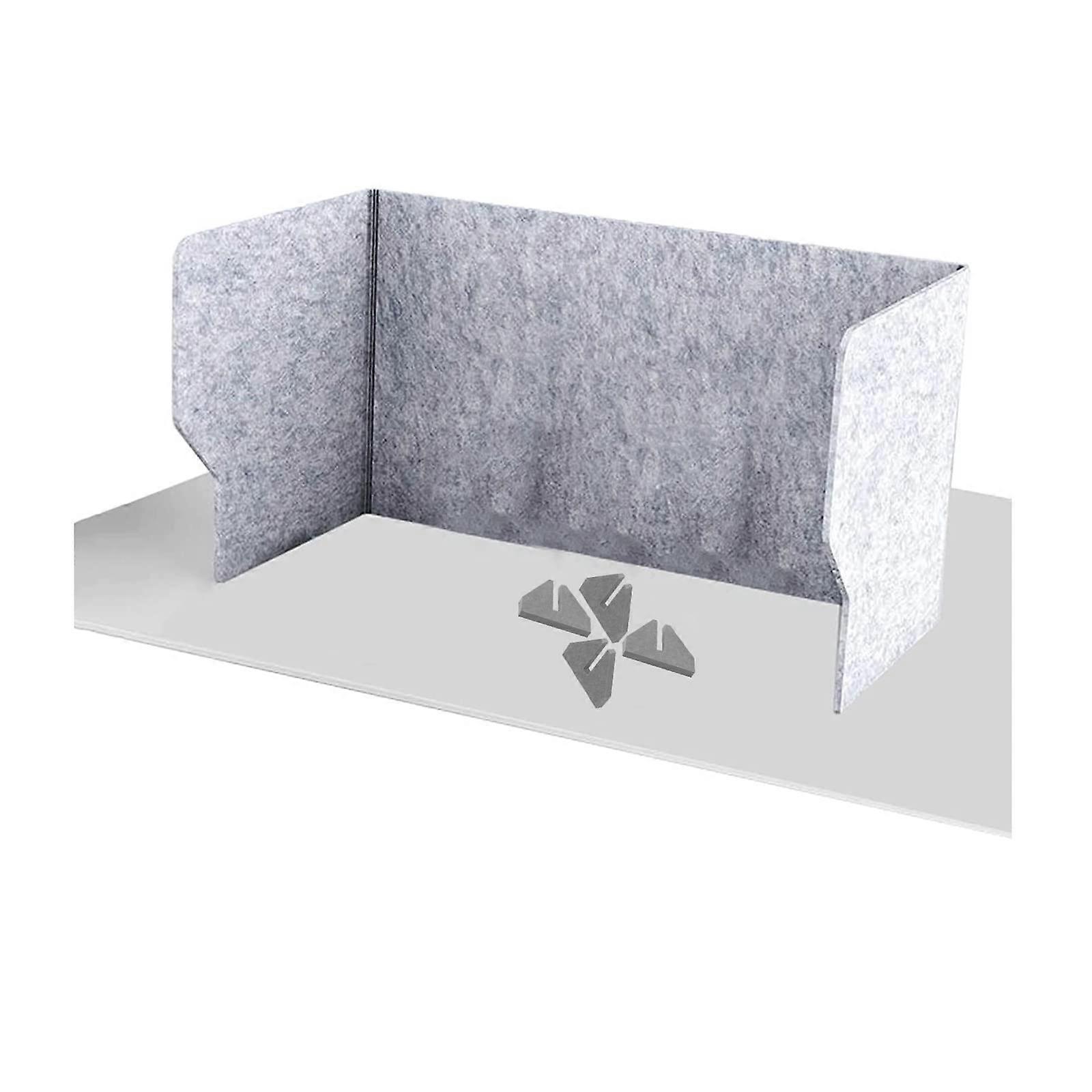 Foldable Desk Privacy Panel with Noise Reduction and Tackfriendly Surface for Office Workspace