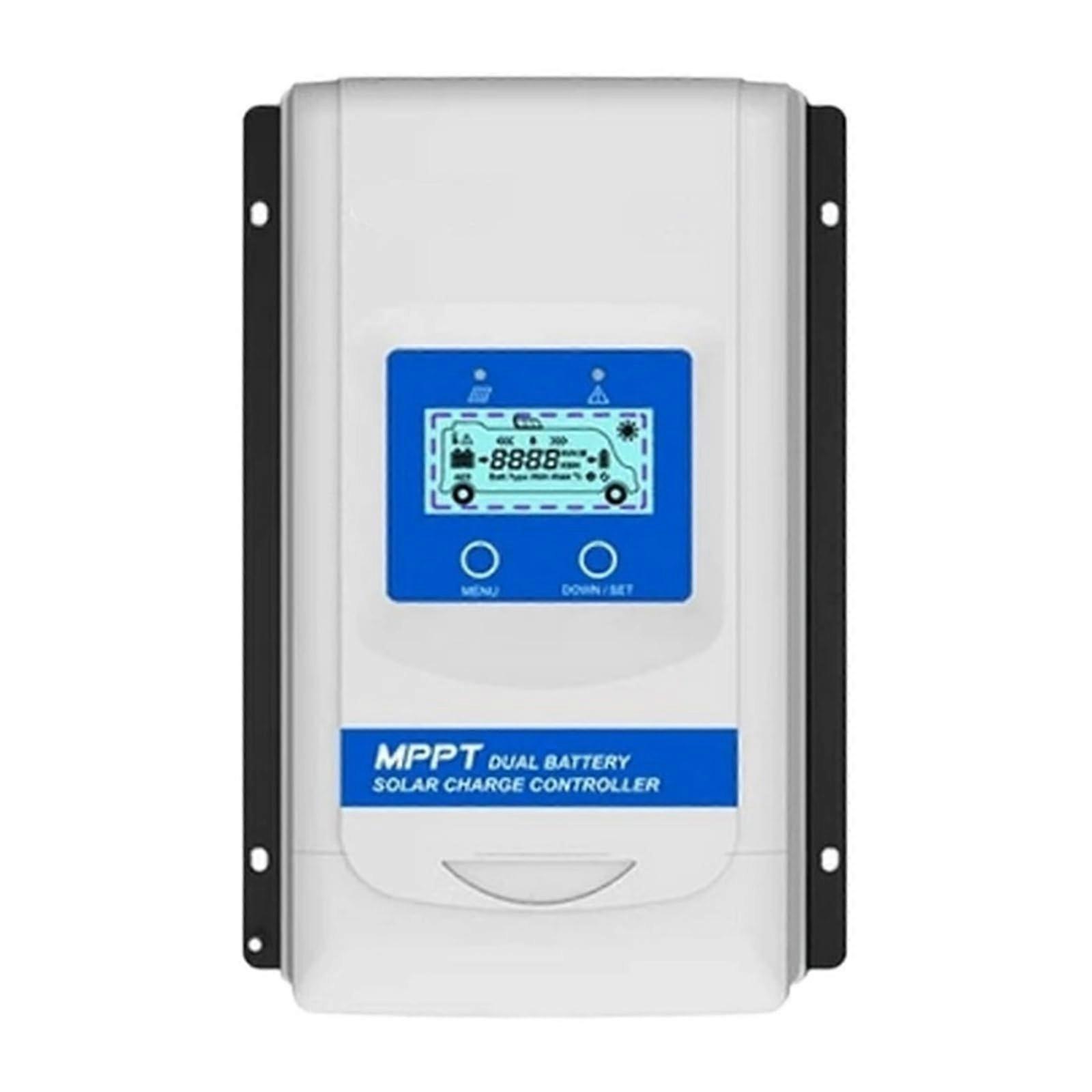 30A MPPT Solar Charge Controller 12V 24V 100V Input for Efficient Battery Charging OffGrid Systems