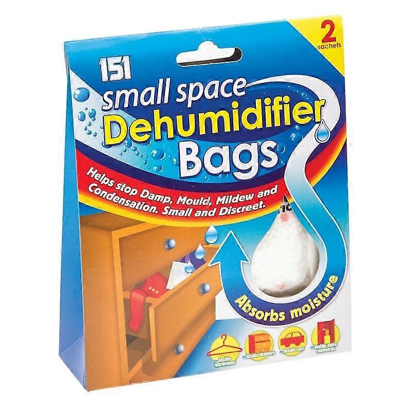 151 Small Space Dehumidifier Bags 2 x 36g