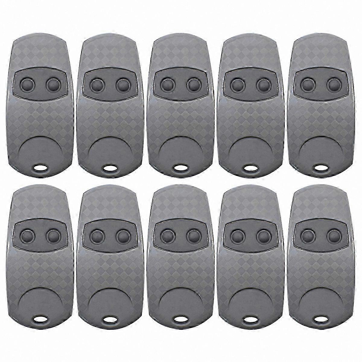 10-Pack 433.92MHz Wireless Remote Control for Garage Door Opener/Gate Controller with Copy Functionality