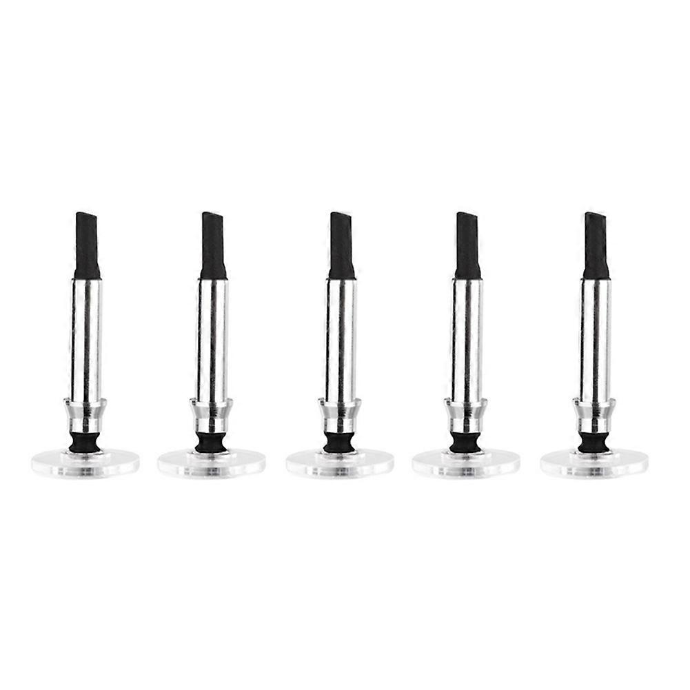 5PCS Stylus Pen Transparent Disc Capacitive Screen Touch Tip Drawing
